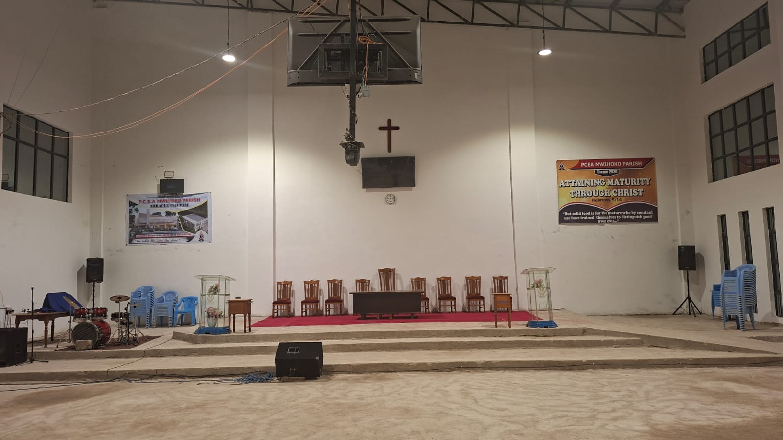 PCEA Miracle Church Sanctuary Interior